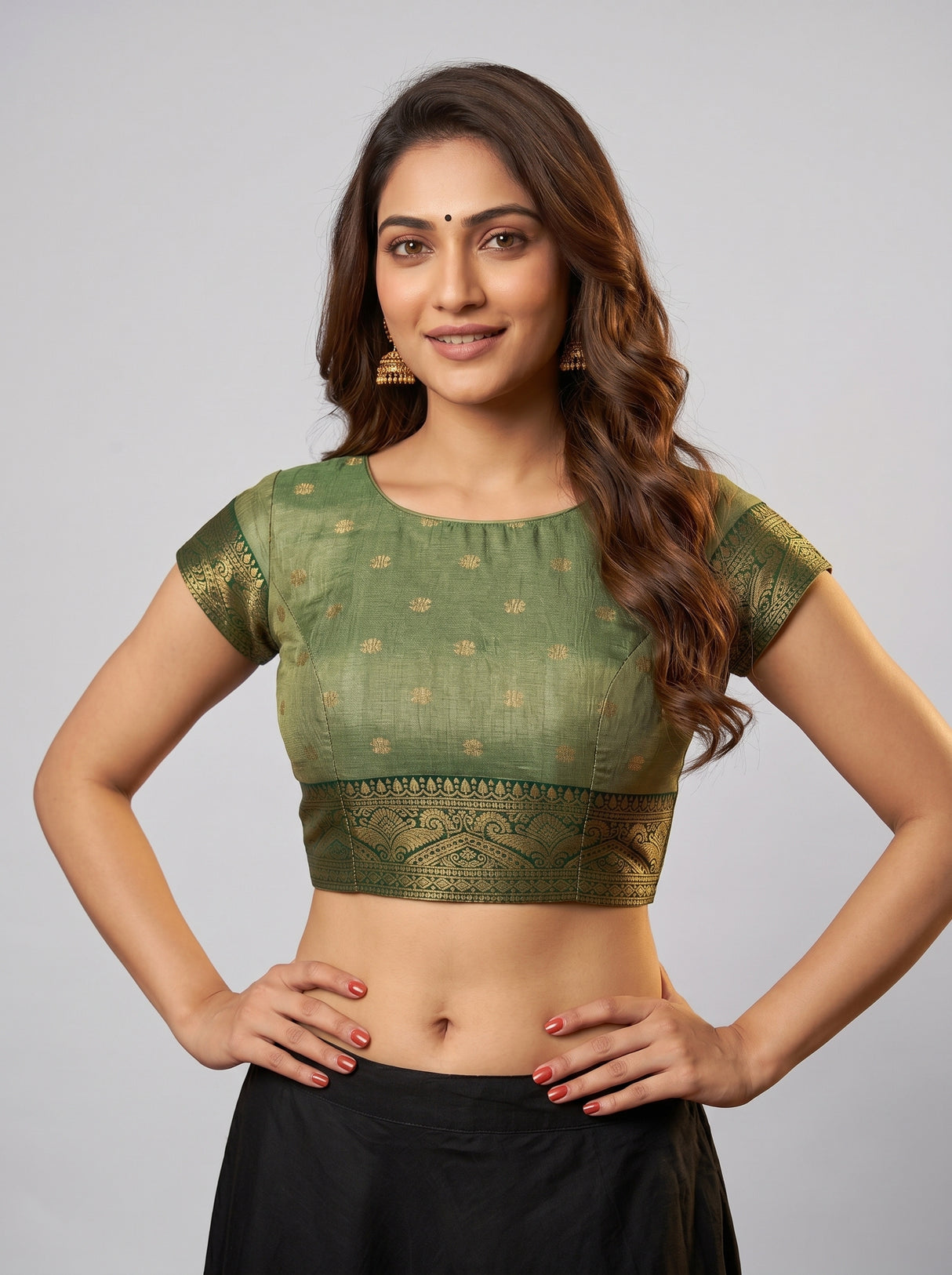 MIMOSA Saree Saree — blouse close-up