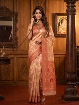 MIMOSA Saree Saree — front view on mannequin