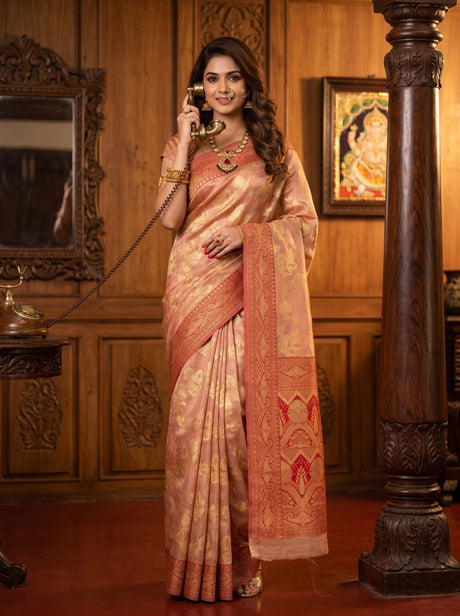 MIMOSA Saree Saree — front view on mannequin