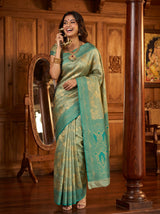 MIMOSA Saree Saree — front view on mannequin