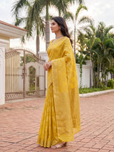 MIMOSA Saree Saree — pose 3 styling detail