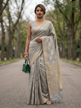MIMOSA Saree Saree — front view on mannequin