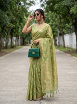 MIMOSA Saree Saree — pose 4 styling detail
