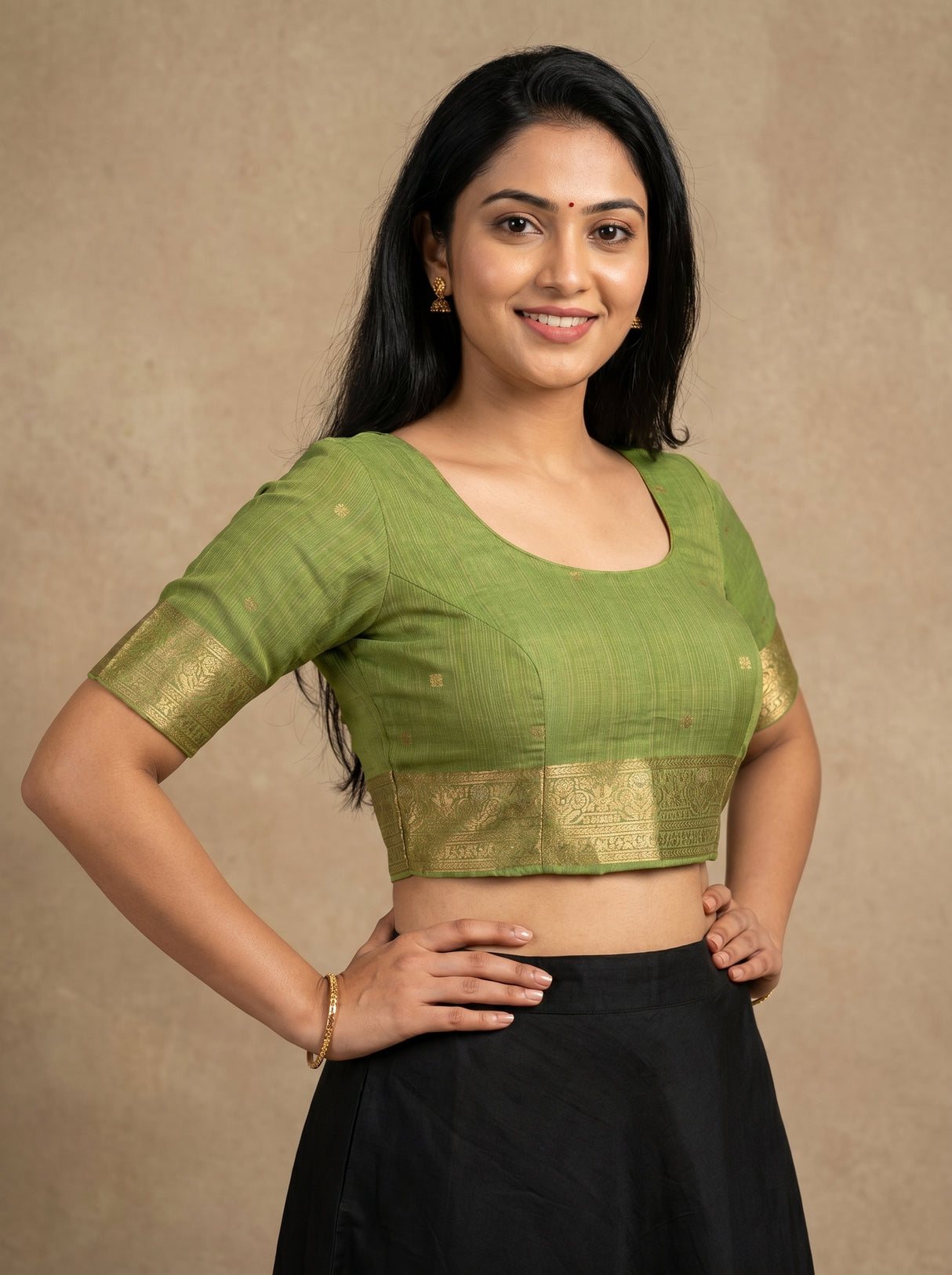 MIMOSA Saree Saree — blouse close-up