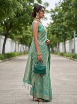 MIMOSA Saree Saree — pose 3 styling detail