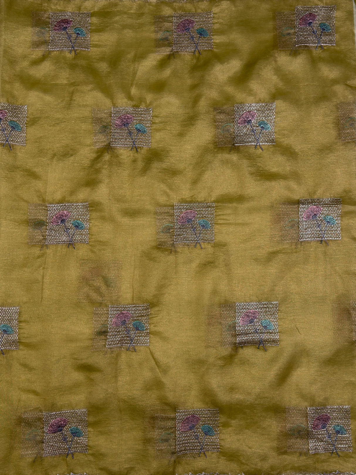 MIMOSA Saree Saree — pallu and zari work detail