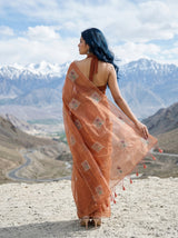 MIMOSA Saree Saree — pose 2 styling detail