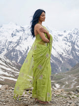 MIMOSA Saree Saree — pose 3 styling detail