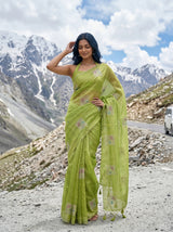 MIMOSA Saree Saree — pose 4 styling detail