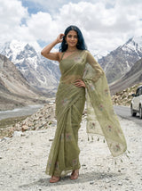 MIMOSA Saree Saree — pose 4 styling detail
