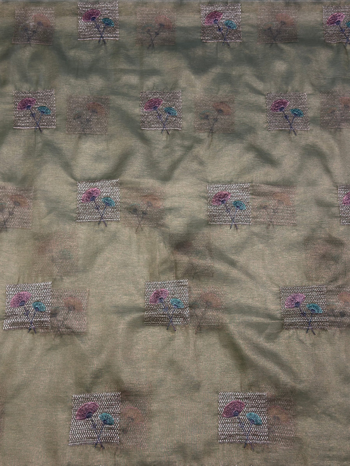 MIMOSA Saree Saree — pallu and zari work detail