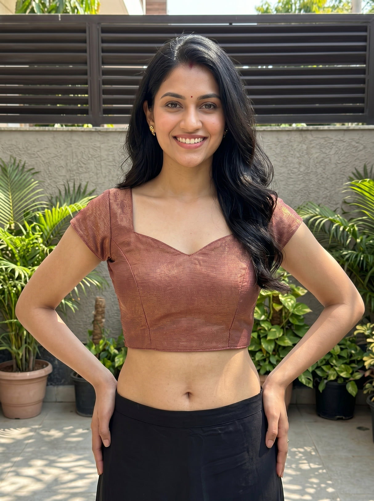 MIMOSA Saree Saree — blouse close-up