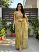 MIMOSA Saree Saree — front view on mannequin