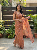 MIMOSA Saree Saree — pose 9 styling detail