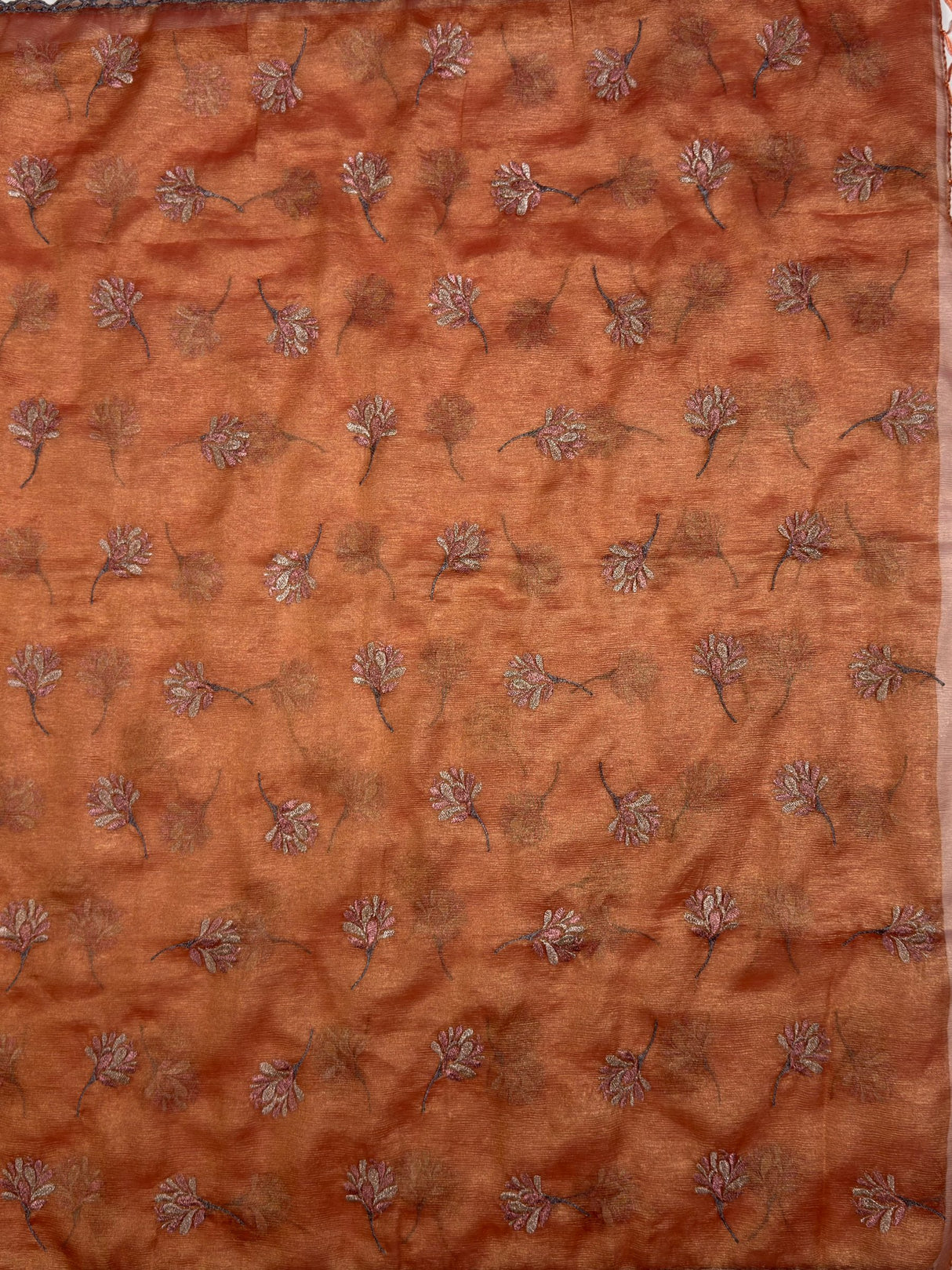 MIMOSA Saree Saree — pallu and zari work detail