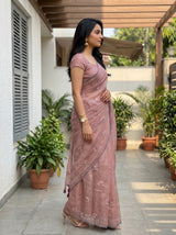 MIMOSA Saree Saree — pose 3 styling detail