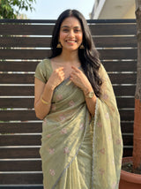 MIMOSA Saree Saree — pose 10 styling detail