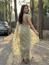 MIMOSA Saree Saree — pose 2 styling detail