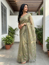 MIMOSA Saree Saree — pose 3 styling detail