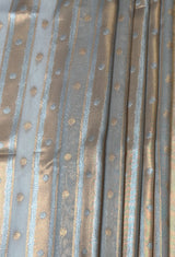 MIMOSA Grey Banarasi Art Silk Saree — fleets shot full lifestyle