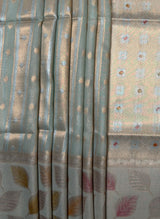MIMOSA Rama Banarasi Art Silk Saree — fleets shot full lifestyle