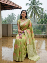 MIMOSA Saree Saree — pose 8 styling detail