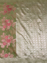 MIMOSA Saree Saree — pallu and zari work detail