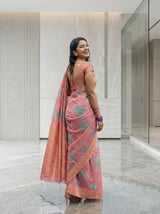 MIMOSA Saree Saree — pose 5 styling detail