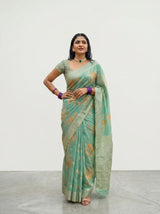 MIMOSA Saree Saree — pose 4 styling detail