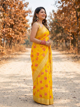 MIMOSA Saree Saree — pose 3 styling detail