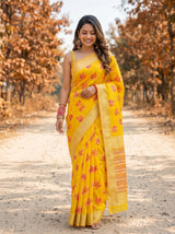 MIMOSA Saree Saree — pose 6 styling detail