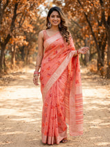 MIMOSA Saree Saree — front view on mannequin