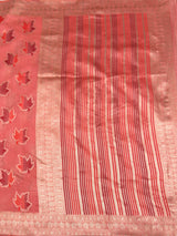 MIMOSA Saree Saree — pallu and zari work detail
