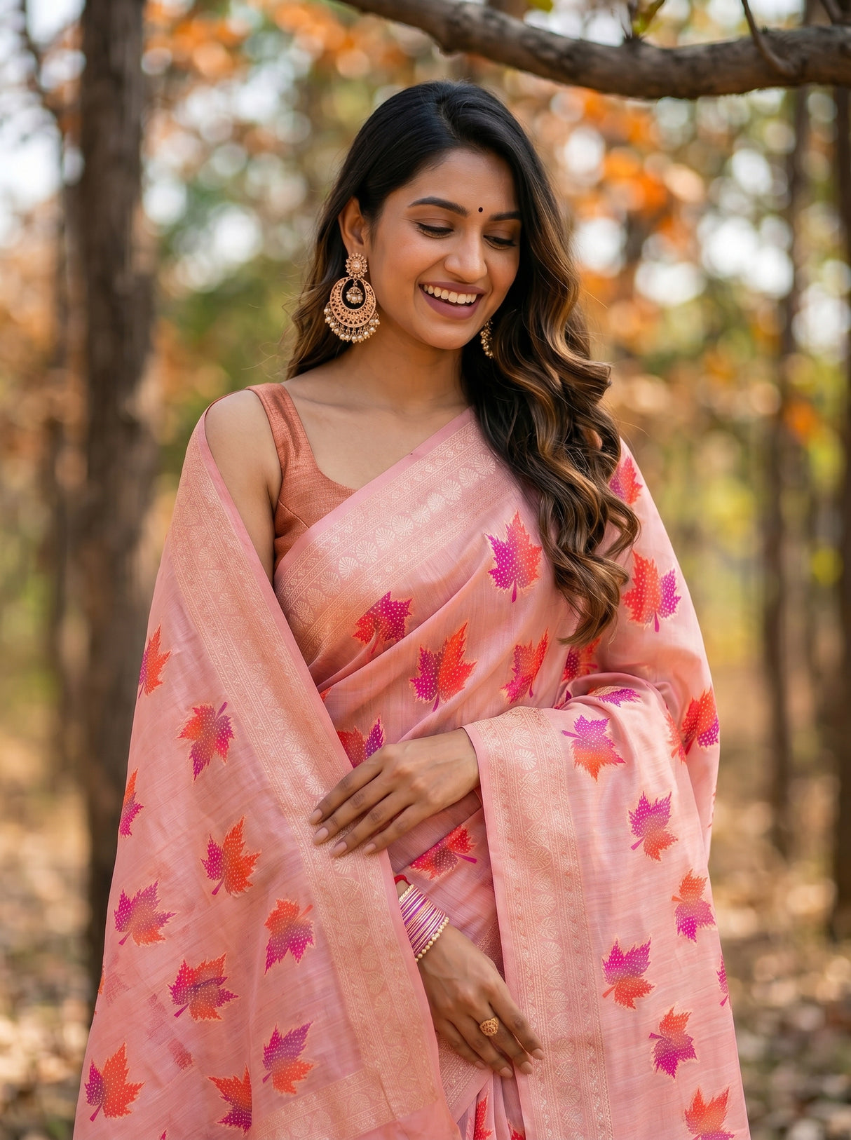 MIMOSA Saree Saree — pose 10 styling detail