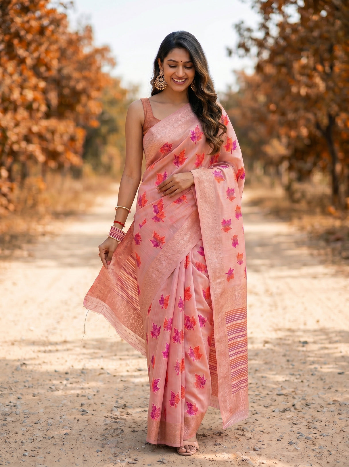 MIMOSA Saree Saree — pose 6 styling detail