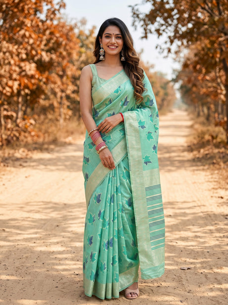 MIMOSA Saree Saree — front view on mannequin