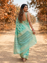 MIMOSA Saree Saree — pose 2 styling detail