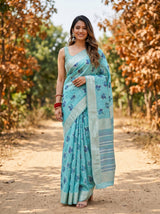 MIMOSA Saree Saree — front view on mannequin