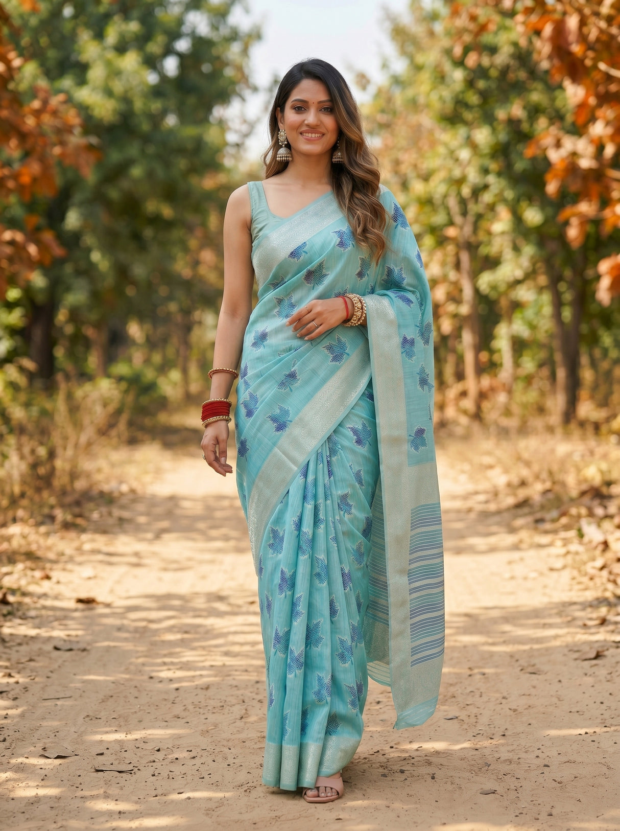 MIMOSA Saree Saree — pose 6 styling detail