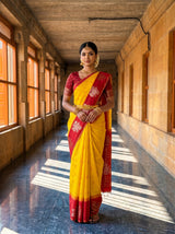 Gold  Saree
