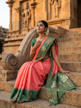 MIMOSA Gajari Saree Saree — pose 8 styling detail