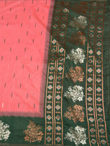 MIMOSA Gajari Saree Saree — pallu and zari work detail