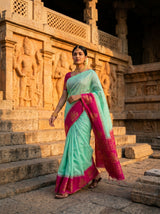 MIMOSA Rama Saree Saree — pose 6 styling detail