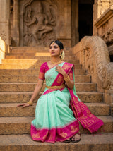 MIMOSA Rama Saree Saree — pose 8 styling detail