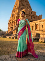 MIMOSA Rama Saree Saree — pose 9 styling detail