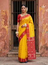 Gold  Saree