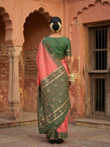 MIMOSA Gajari Saree Saree — pose 2 styling detail