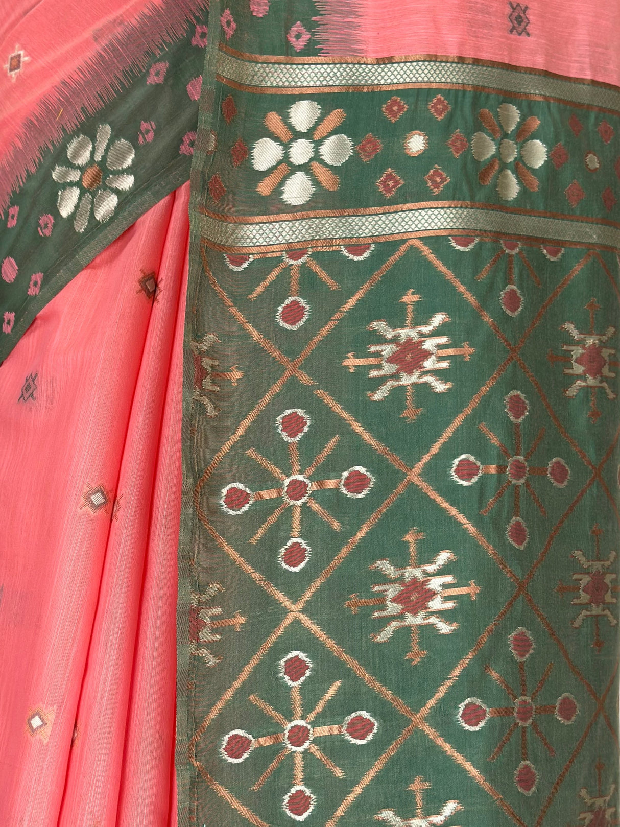 MIMOSA Gajari Saree Saree — fleets shot full lifestyle