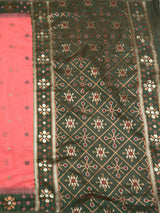 MIMOSA Gajari Saree Saree — pallu and zari work detail