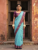 Sapphire  Saree